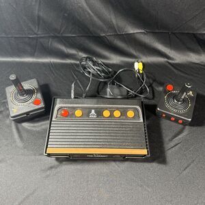Atari Flashback H10607 Black Wired Classic Game Console with Two Controllers